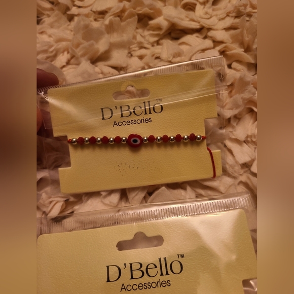 Two brand NWT D'Bello Accessories bracelets - Evil Eye Protection 🧿 Love ❤️ - Picture 5 of 9